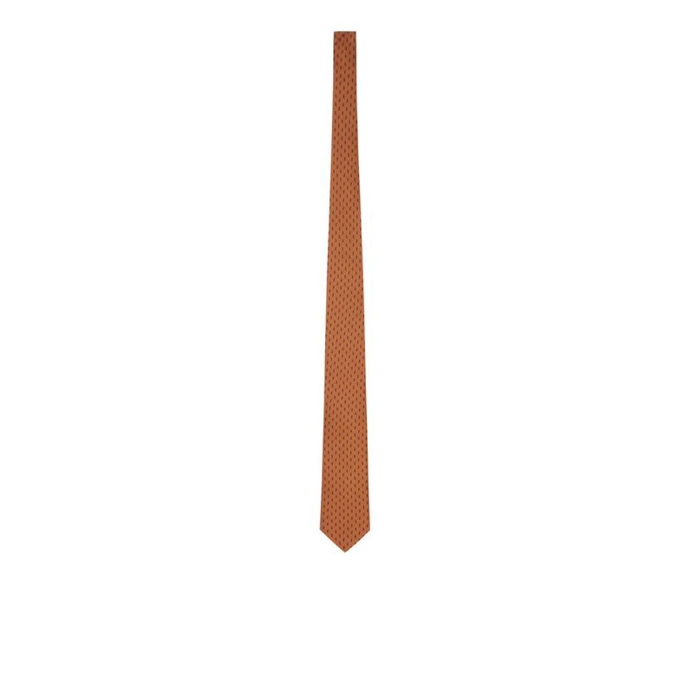 Lardini Men Micro-Patterned Silk Tie